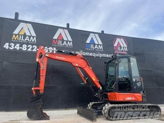 Kubota U56-5 Mini bagri <7t