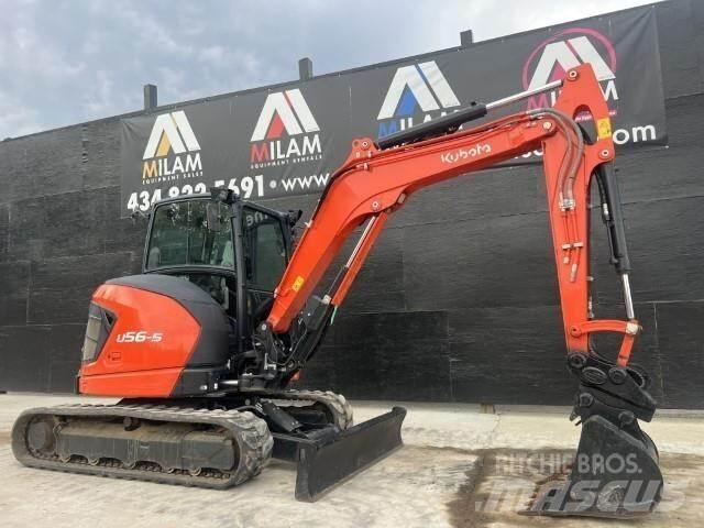Kubota U56-5 Mini bagri <7t