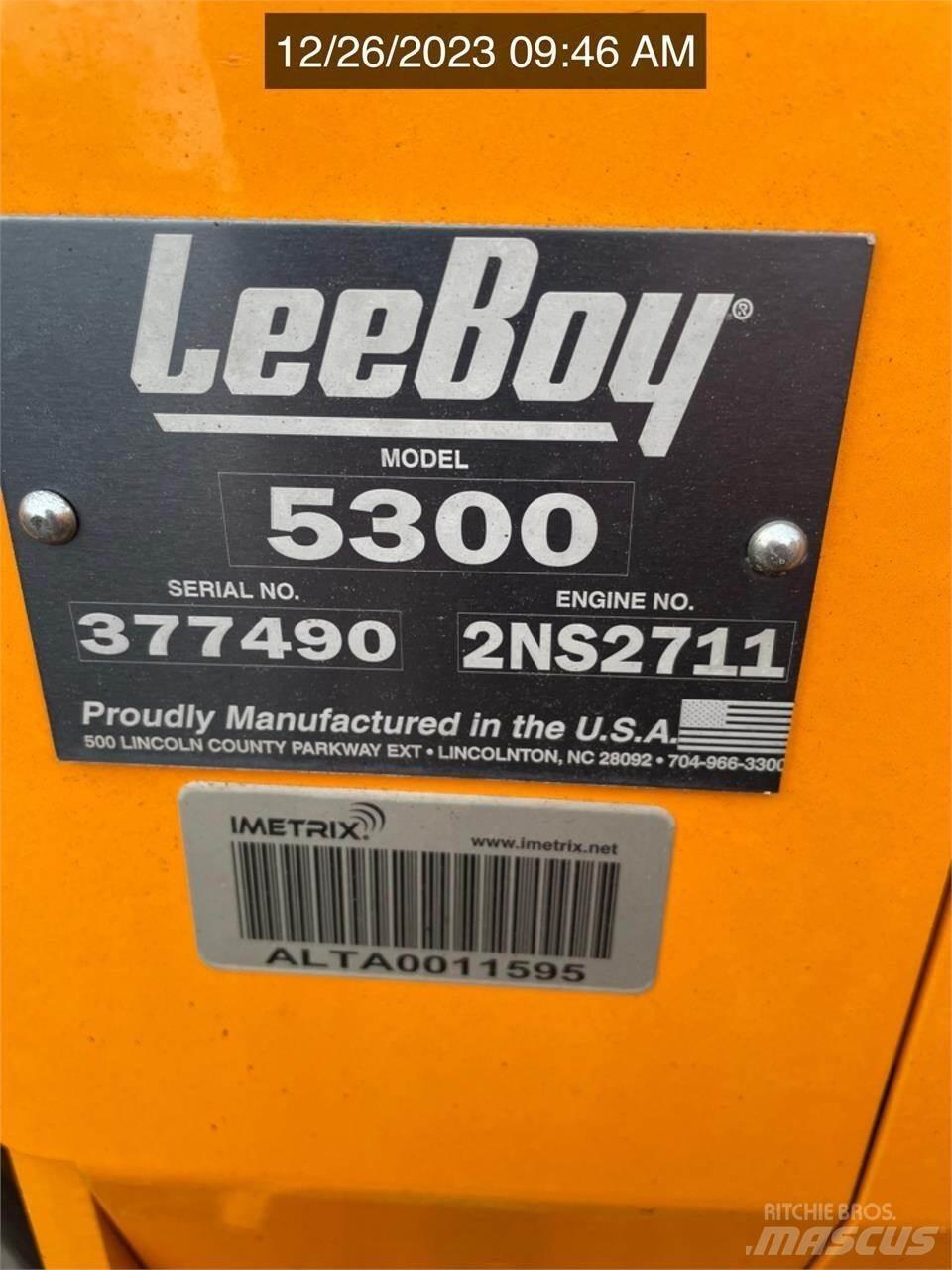 LeeBoy 5300 Asfaltni finišerji