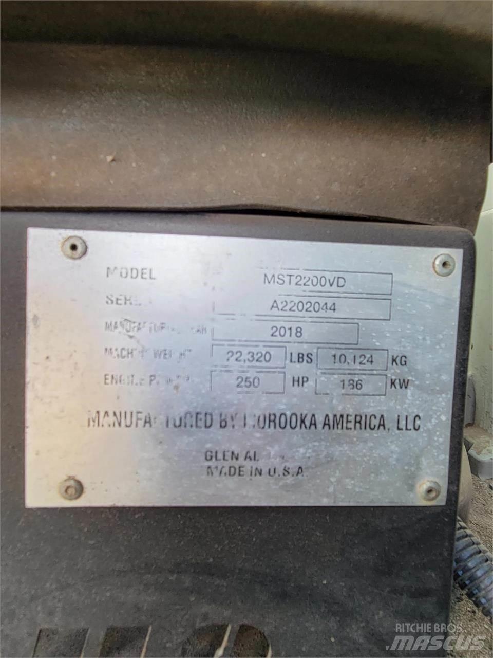Morooka MST2200VD Demperji goseničarji