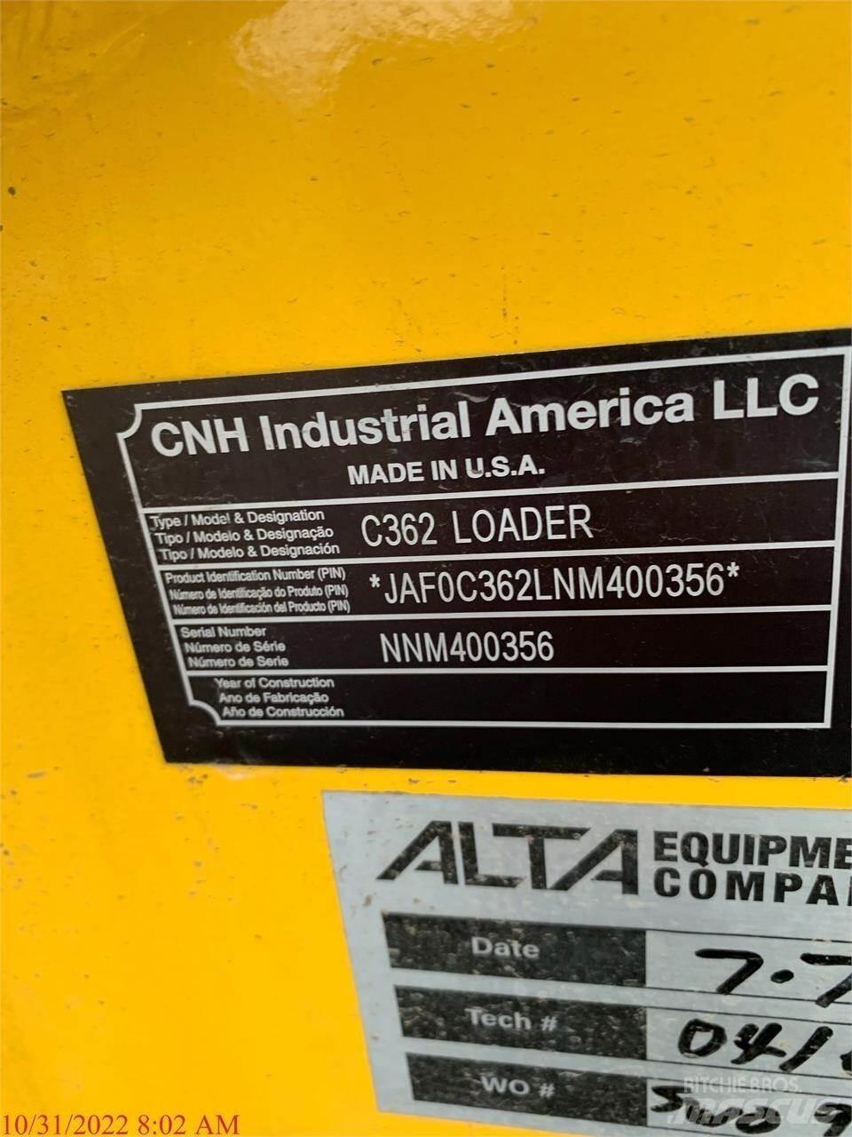 New Holland C362 Skid steer mini nakladalci