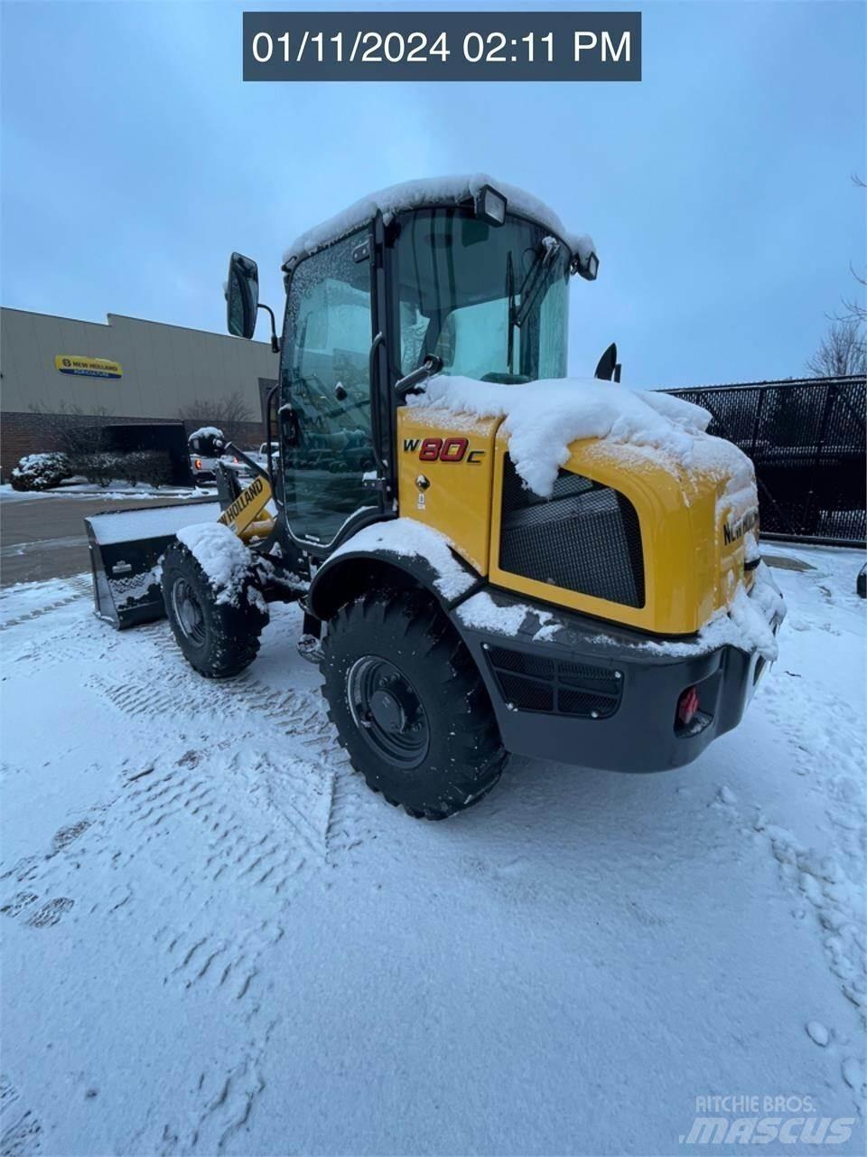 New Holland W80C Kolesni nakladalci