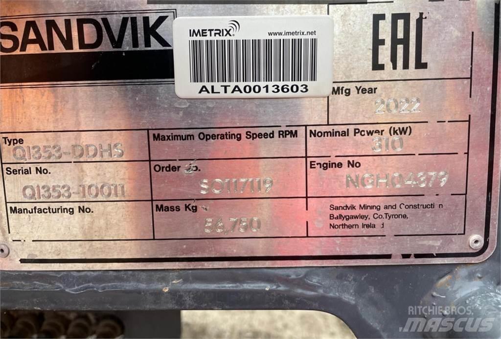 Sandvik QI353-DDHS Drobilci