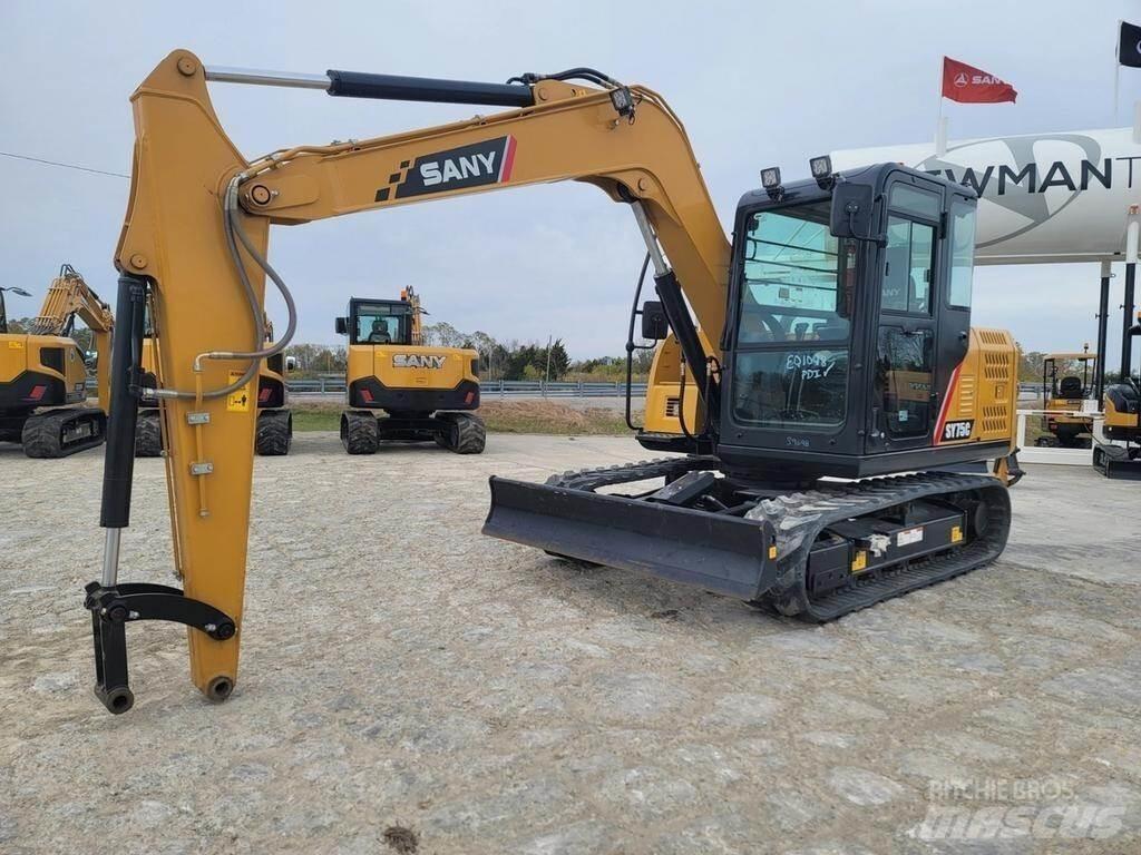 Sany SY75C Bagri goseničarji