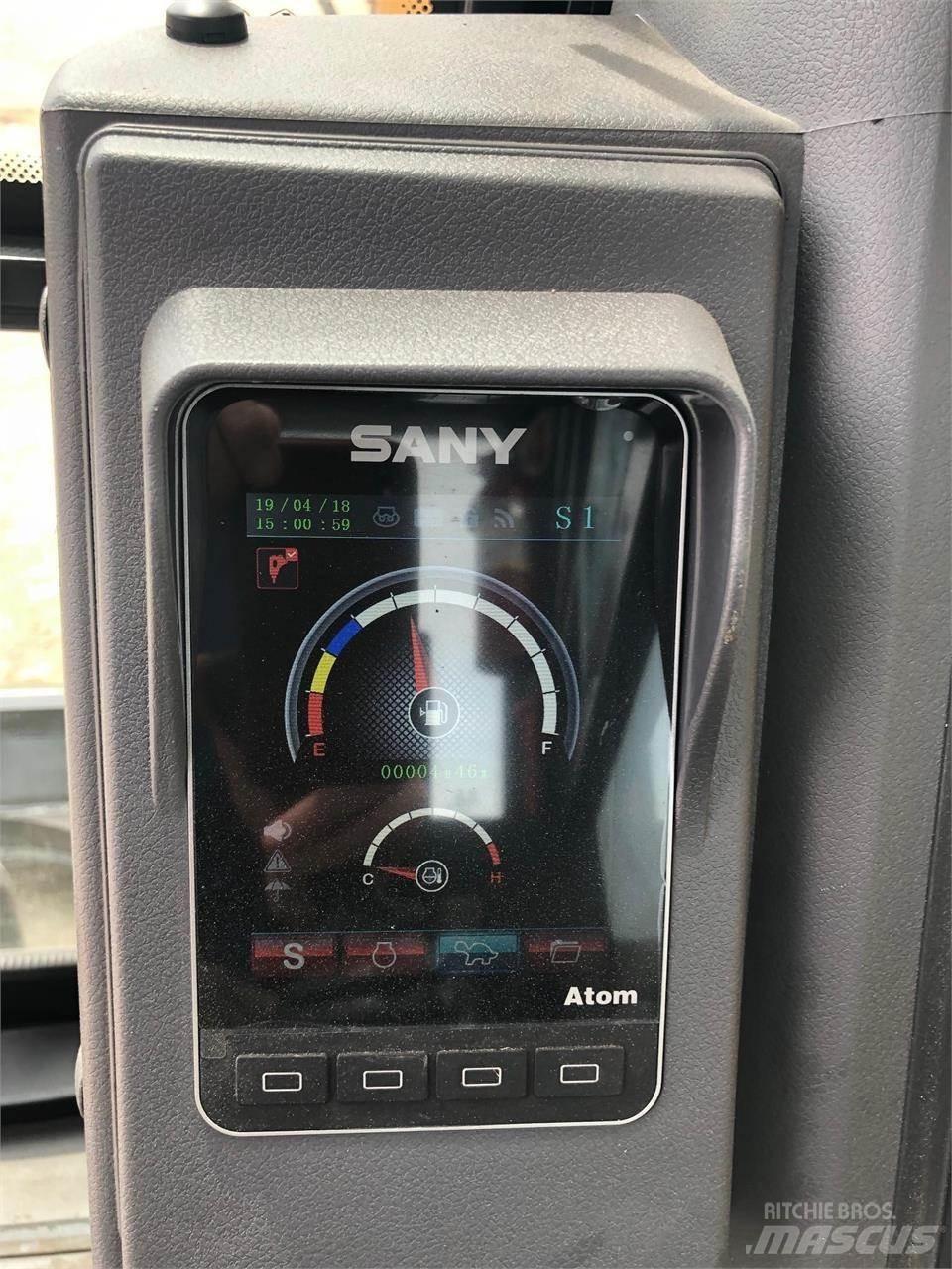 Sany SY75C Bagri goseničarji