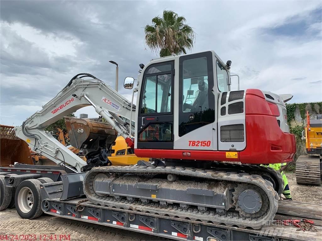 Takeuchi TB2150 Bagri goseničarji