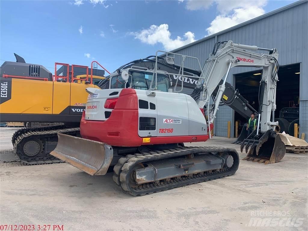Takeuchi TB2150 Bagri goseničarji