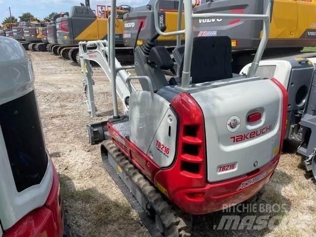 Takeuchi TB216 Mini bagri <7t