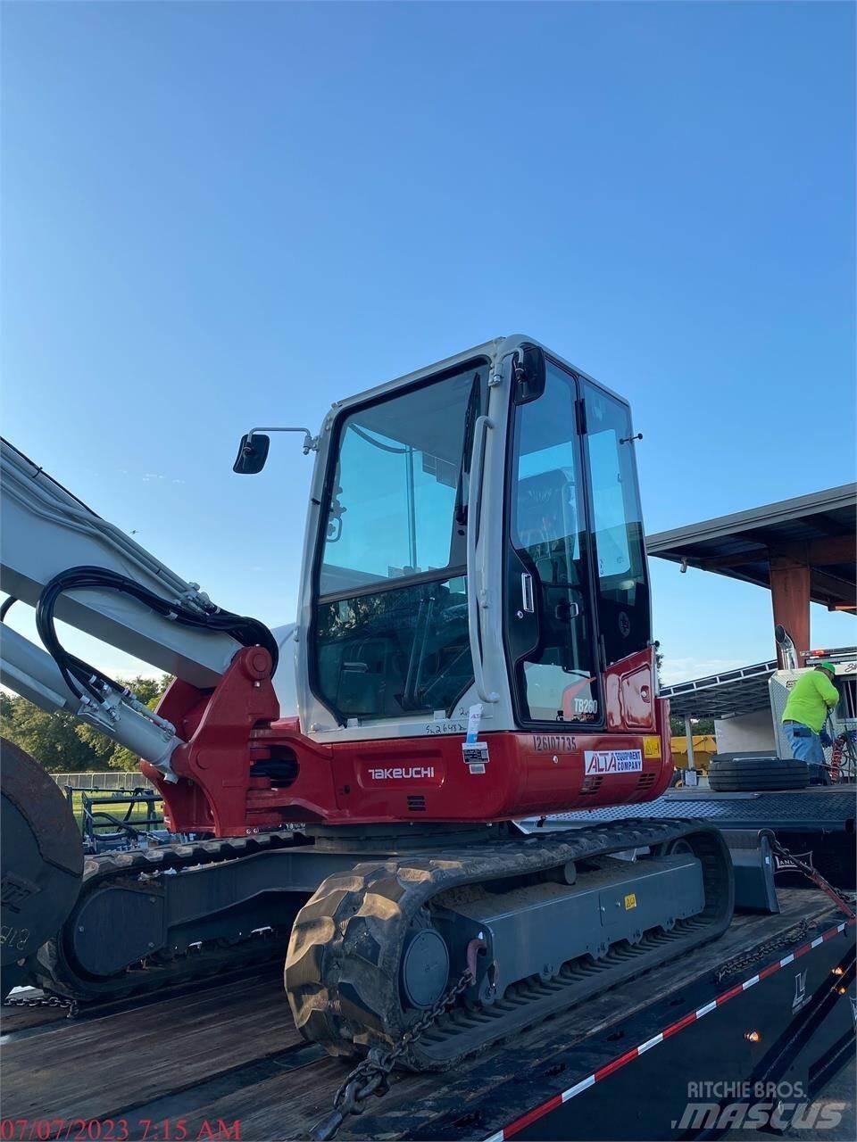 Takeuchi TB260 Bagri goseničarji