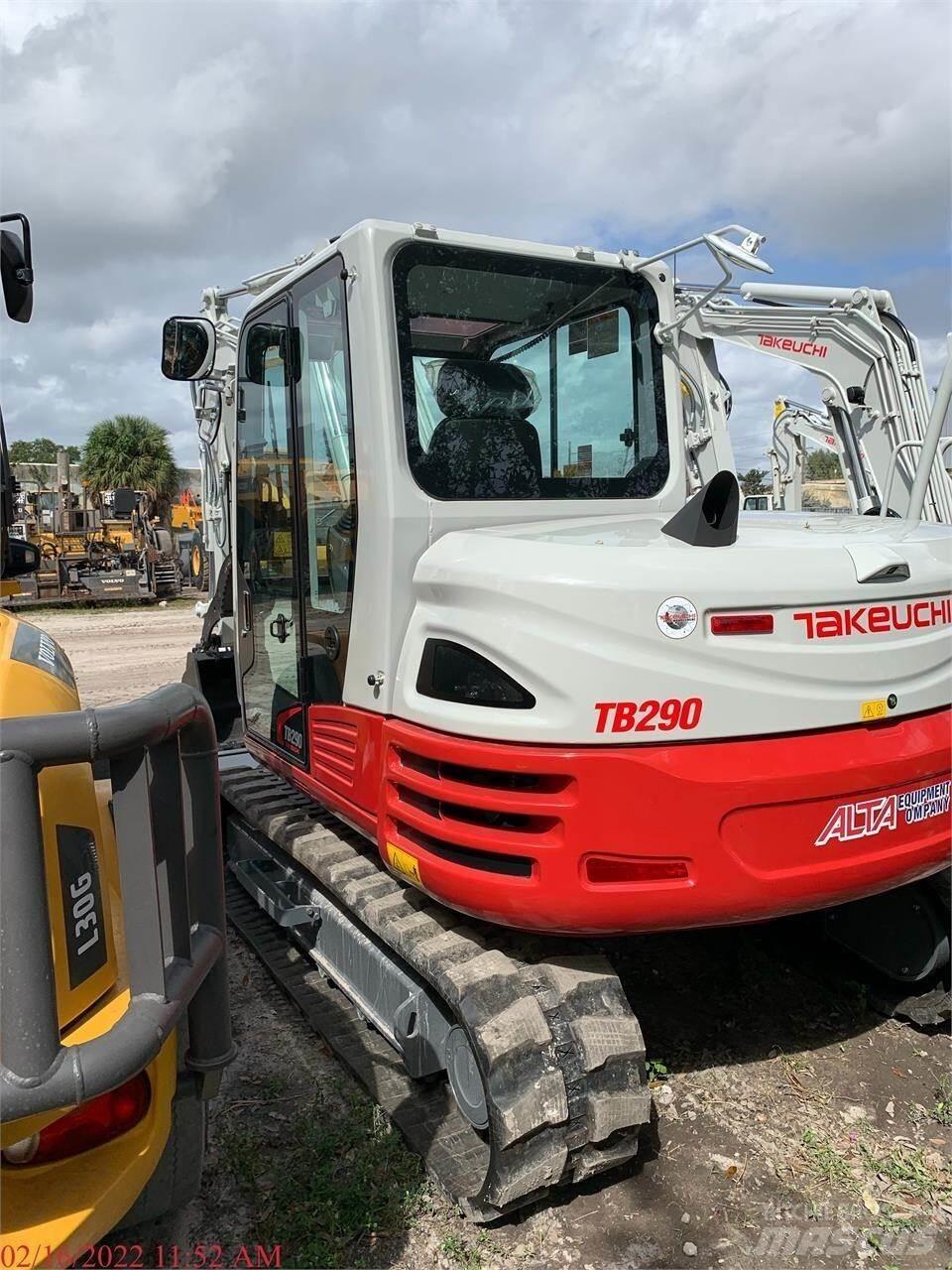 Takeuchi TB290 Bagri goseničarji