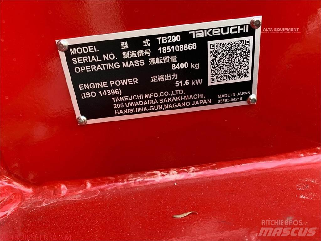 Takeuchi TB290 Bagri goseničarji