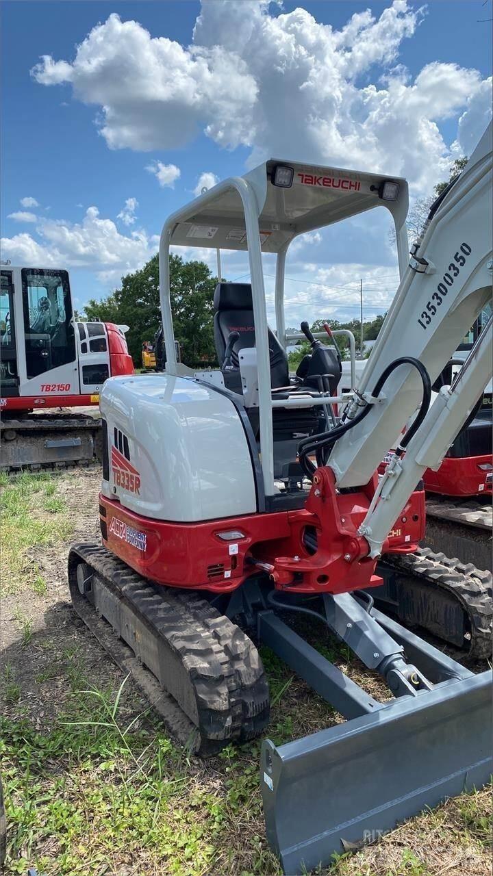 Takeuchi TB335R Mini bagri <7t