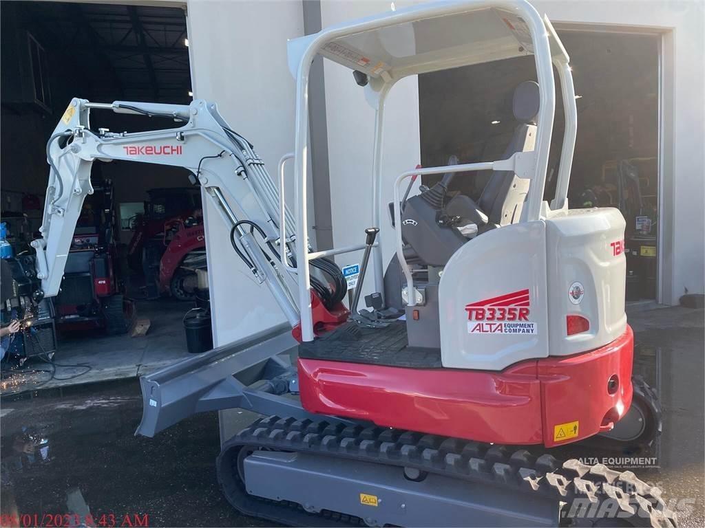 Takeuchi TB335R Mini bagri <7t