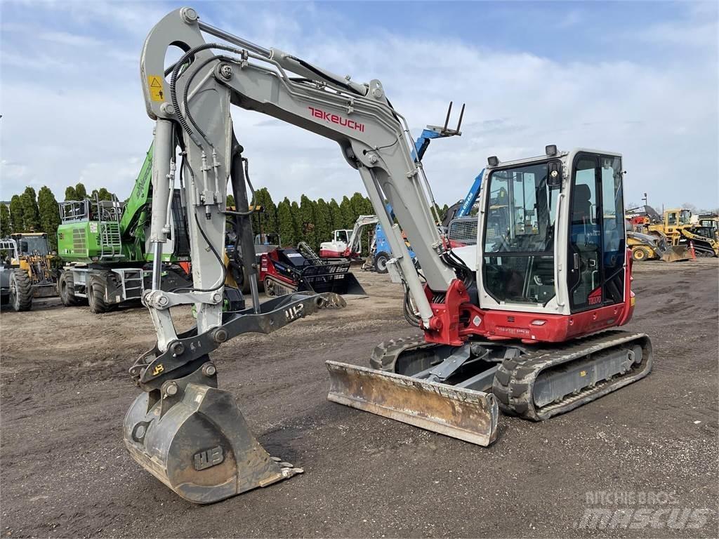 Takeuchi TB370 Bagri goseničarji