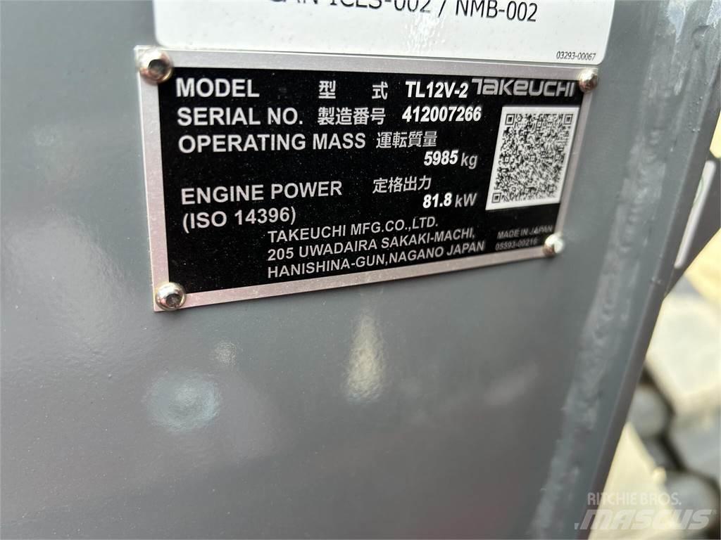 Takeuchi TL12V2 Skid steer mini nakladalci