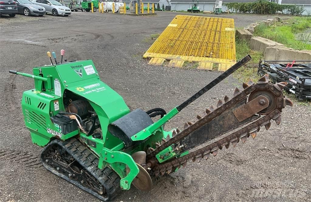Vermeer RTX250 Freze za kopanje jarkov Trenčerji