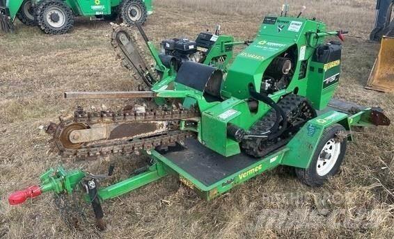 Vermeer RTX250 Freze za kopanje jarkov Trenčerji