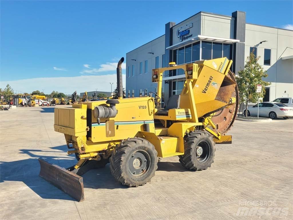 Vermeer V120 Freze za kopanje jarkov Trenčerji