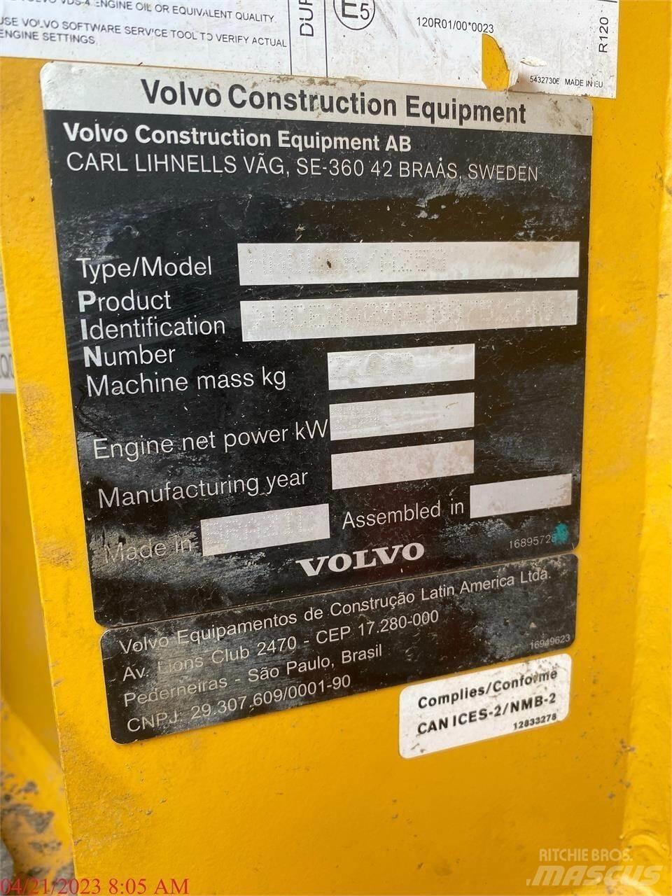 Volvo A25G Zglobni demperji