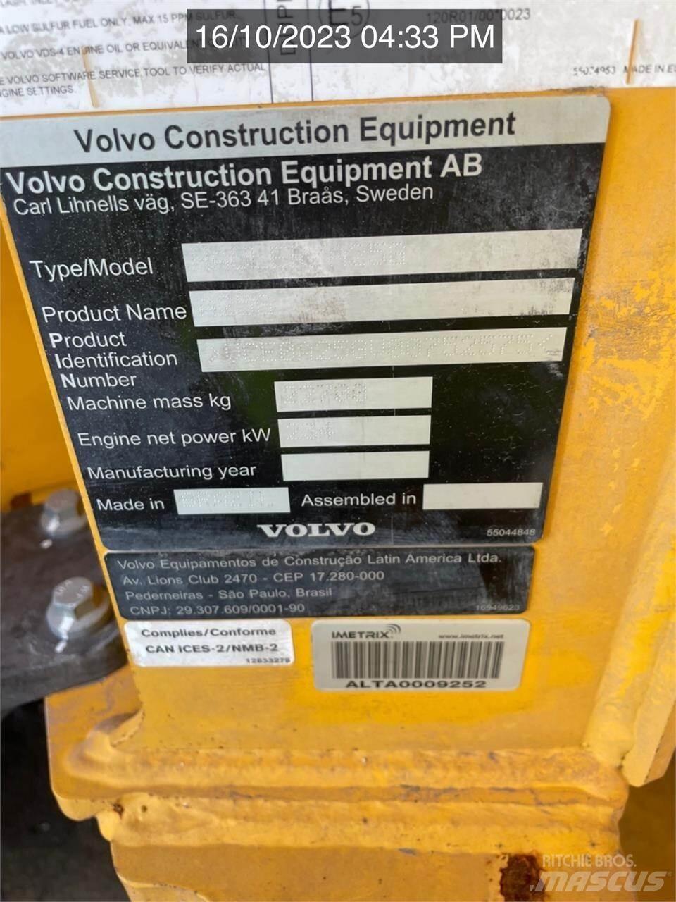 Volvo A25G Zglobni demperji