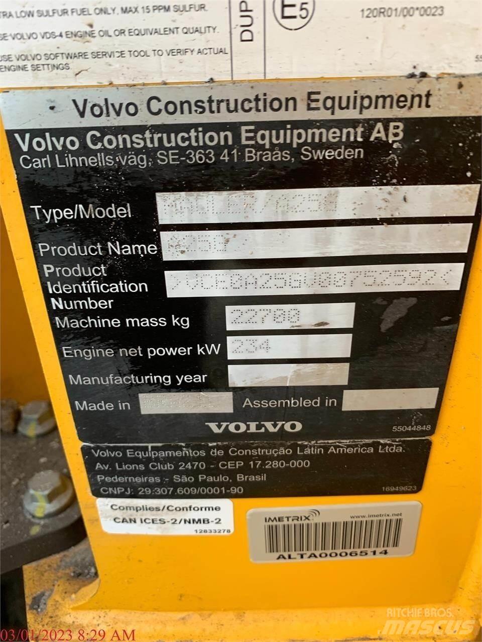 Volvo A25G Zglobni demperji