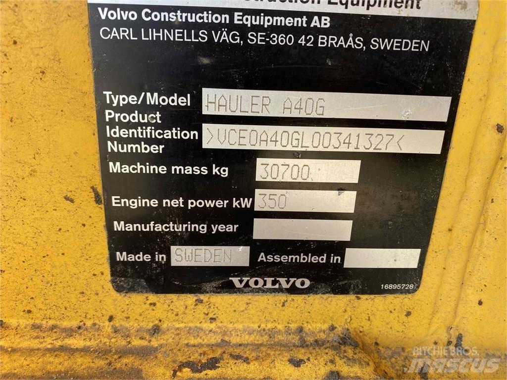 Volvo A40G Zglobni demperji