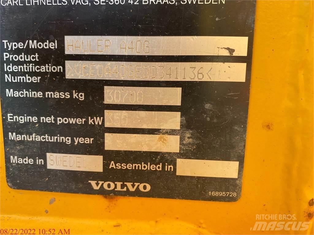 Volvo A40G Zglobni demperji