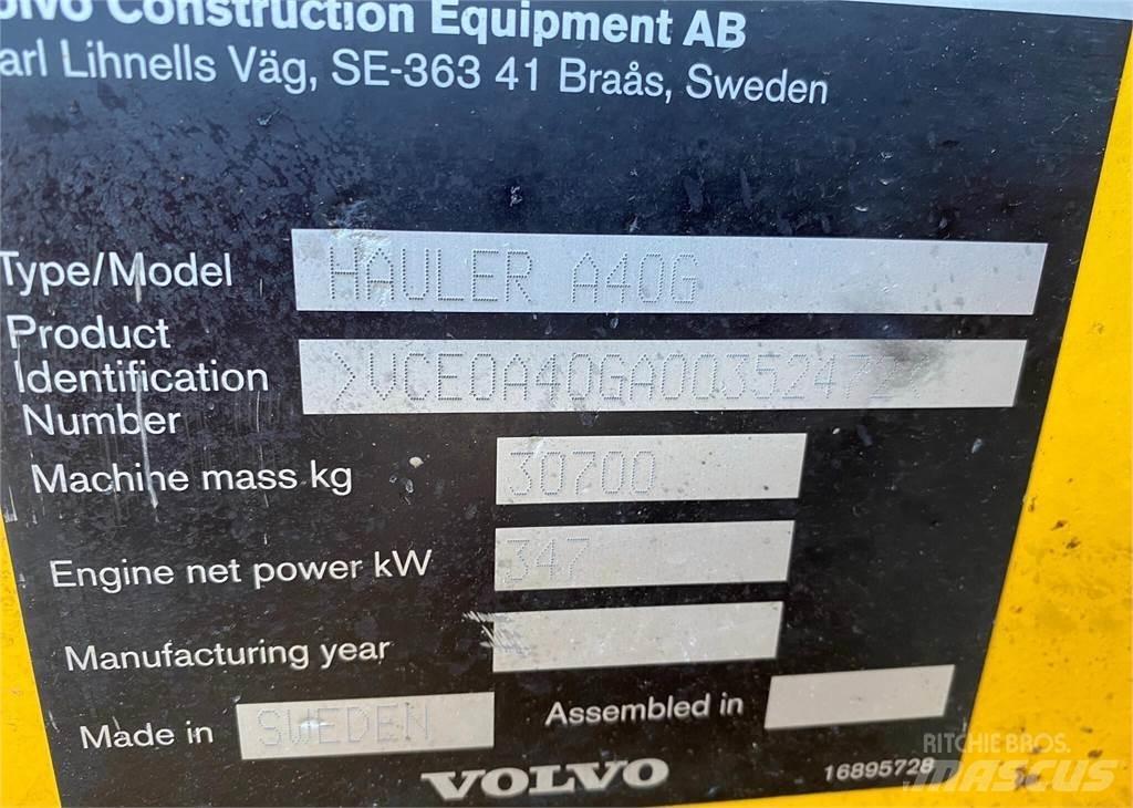 Volvo A40G Zglobni demperji
