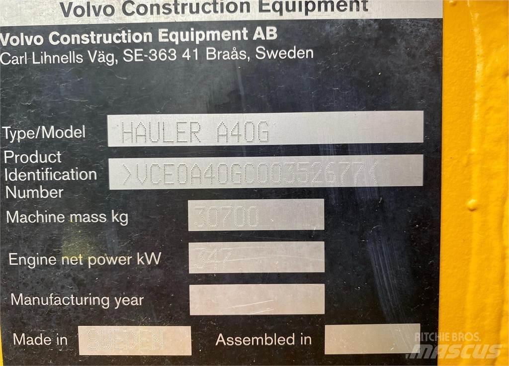 Volvo A40G Zglobni demperji