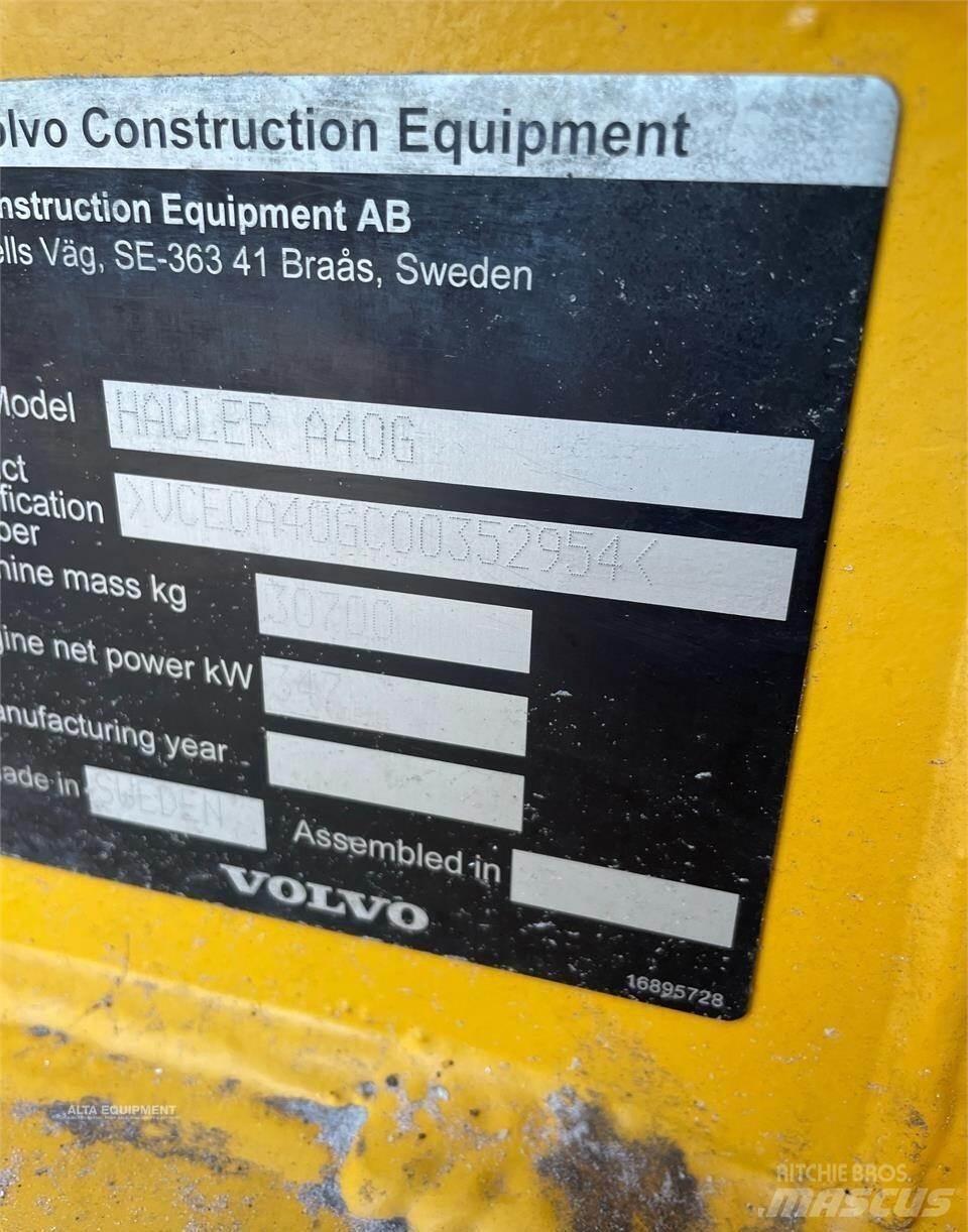 Volvo A40G Zglobni demperji