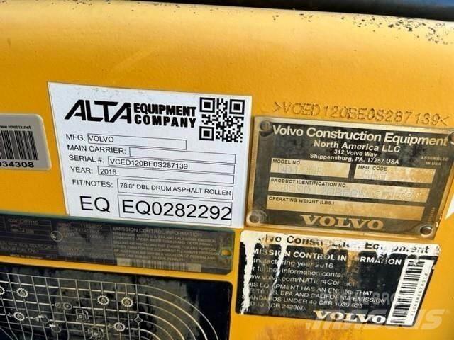Volvo DD120B Dvojni valjarji
