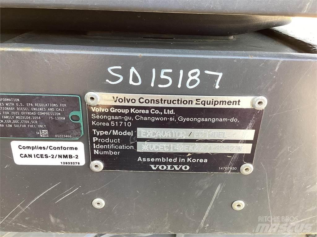 Volvo EC140EL Bagri goseničarji