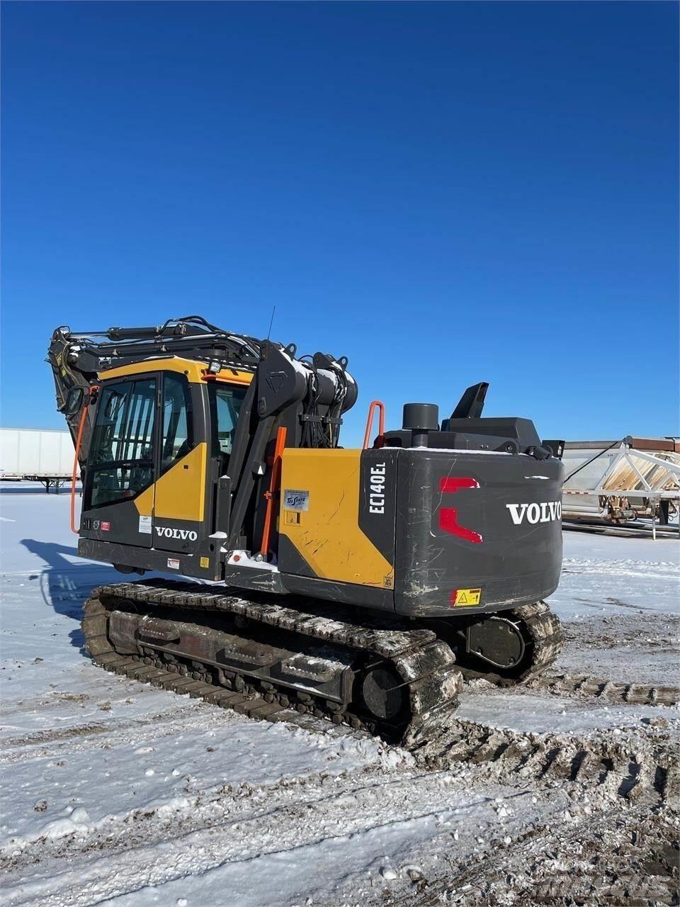 Volvo EC140EL Bagri goseničarji