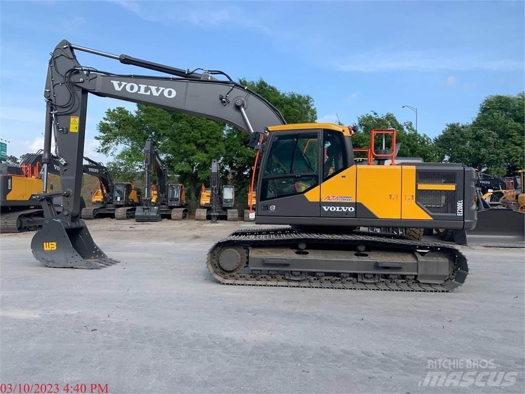 Volvo EC200EL Bagri goseničarji