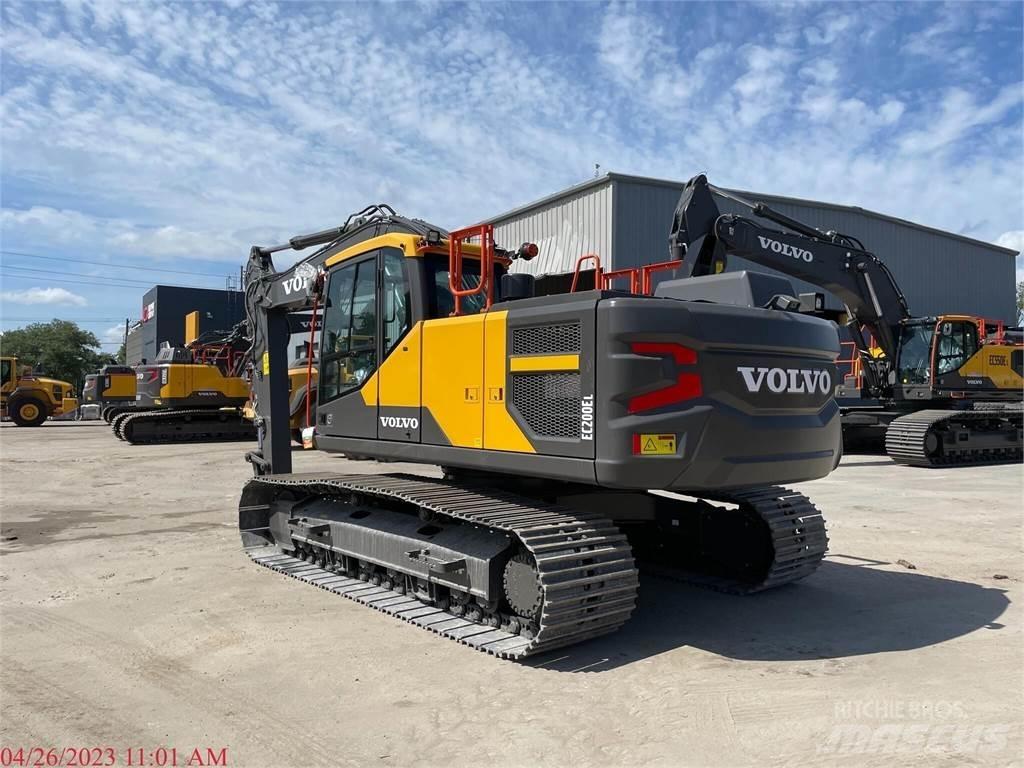 Volvo EC200EL Bagri goseničarji