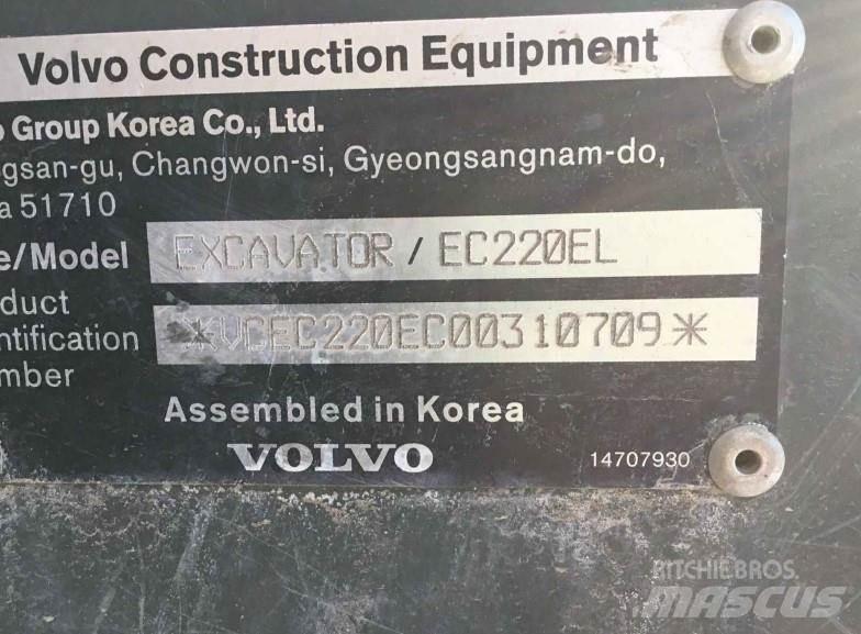 Volvo EC220EL Bagri goseničarji