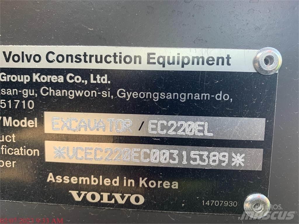 Volvo EC220EL Bagri goseničarji