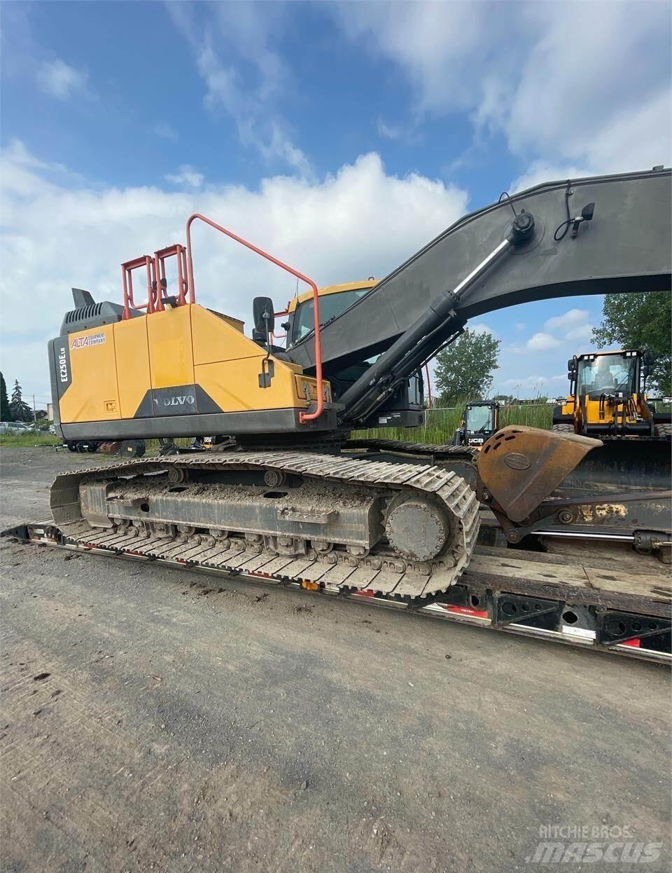 Volvo EC250E LR Bagri goseničarji