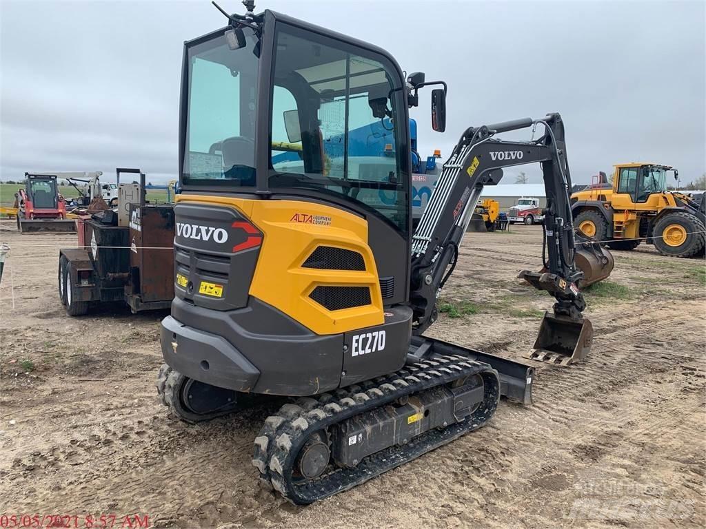 Volvo EC27D Mini bagri <7t