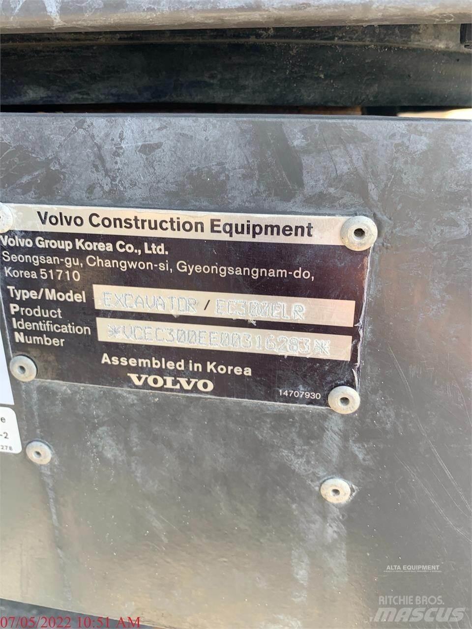 Volvo EC300E LR Bagri goseničarji