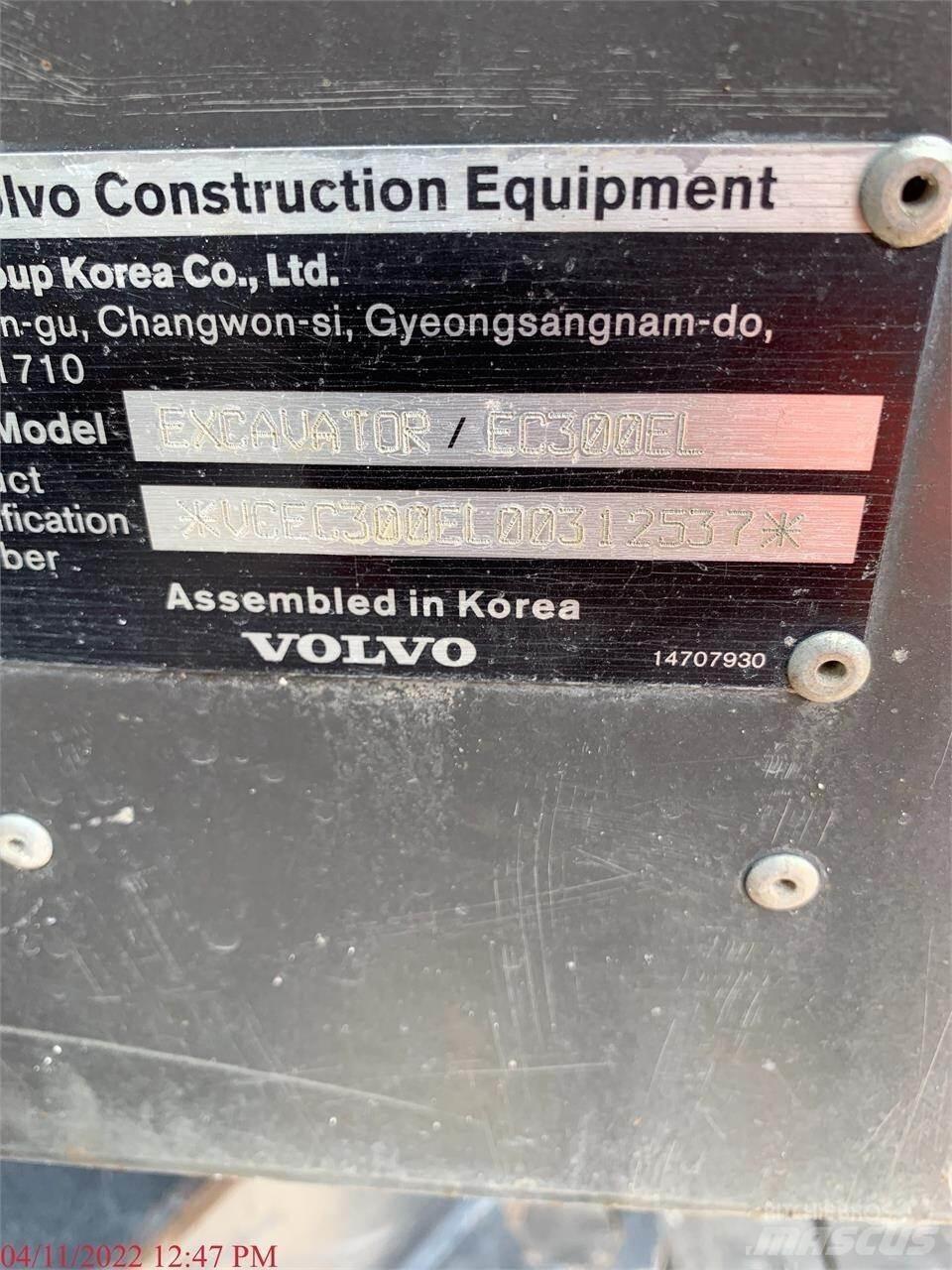 Volvo EC300EL Bagri goseničarji