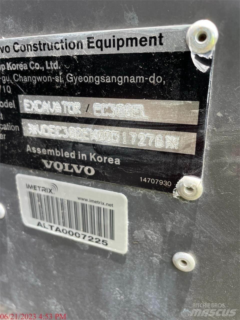 Volvo EC300EL Bagri goseničarji
