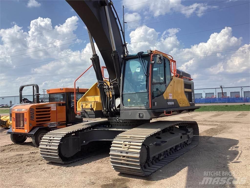 Volvo EC350EL Bagri goseničarji