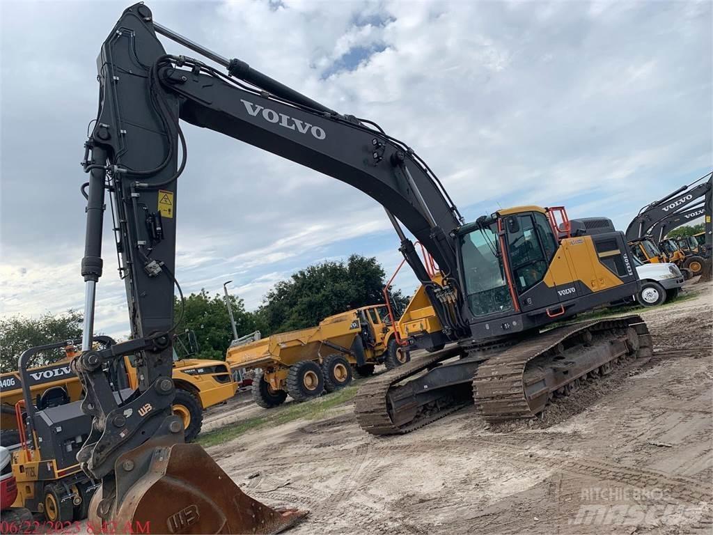 Volvo EC350EL Bagri goseničarji