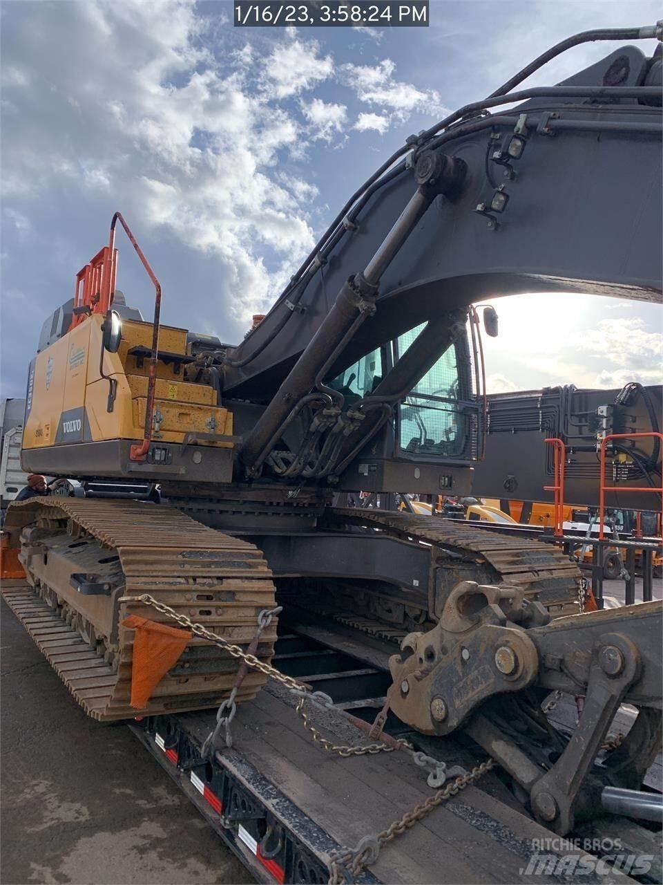 Volvo EC350EL Bagri goseničarji