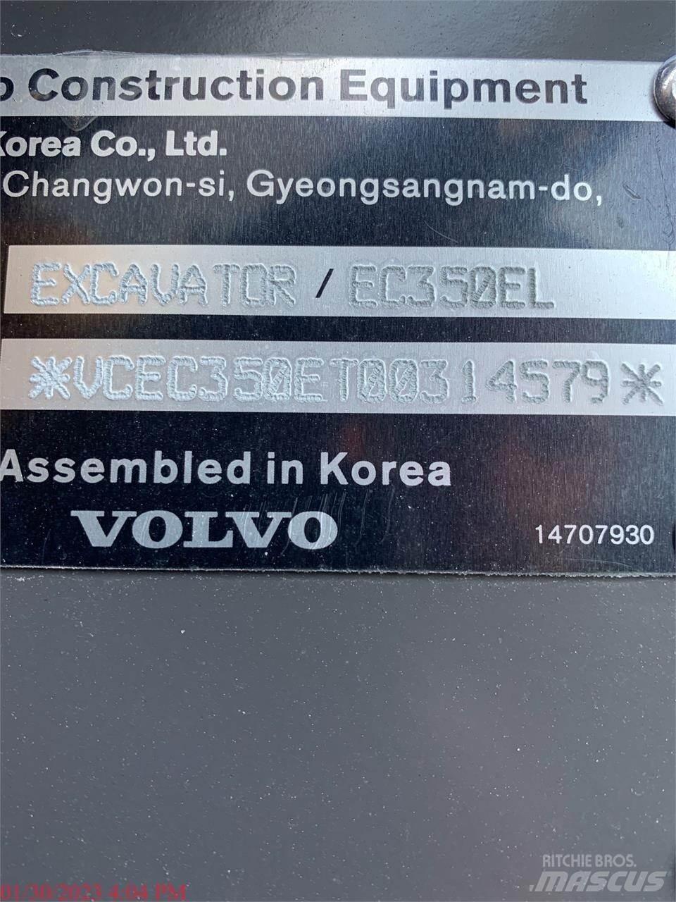Volvo EC350EL Bagri goseničarji