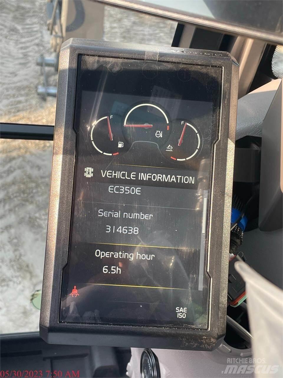 Volvo EC350EL Bagri goseničarji