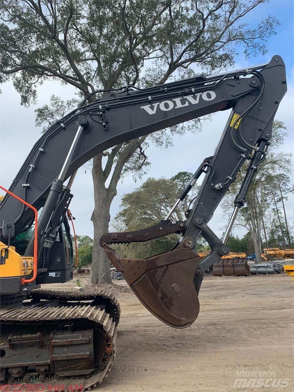 Volvo EC350EL Bagri goseničarji