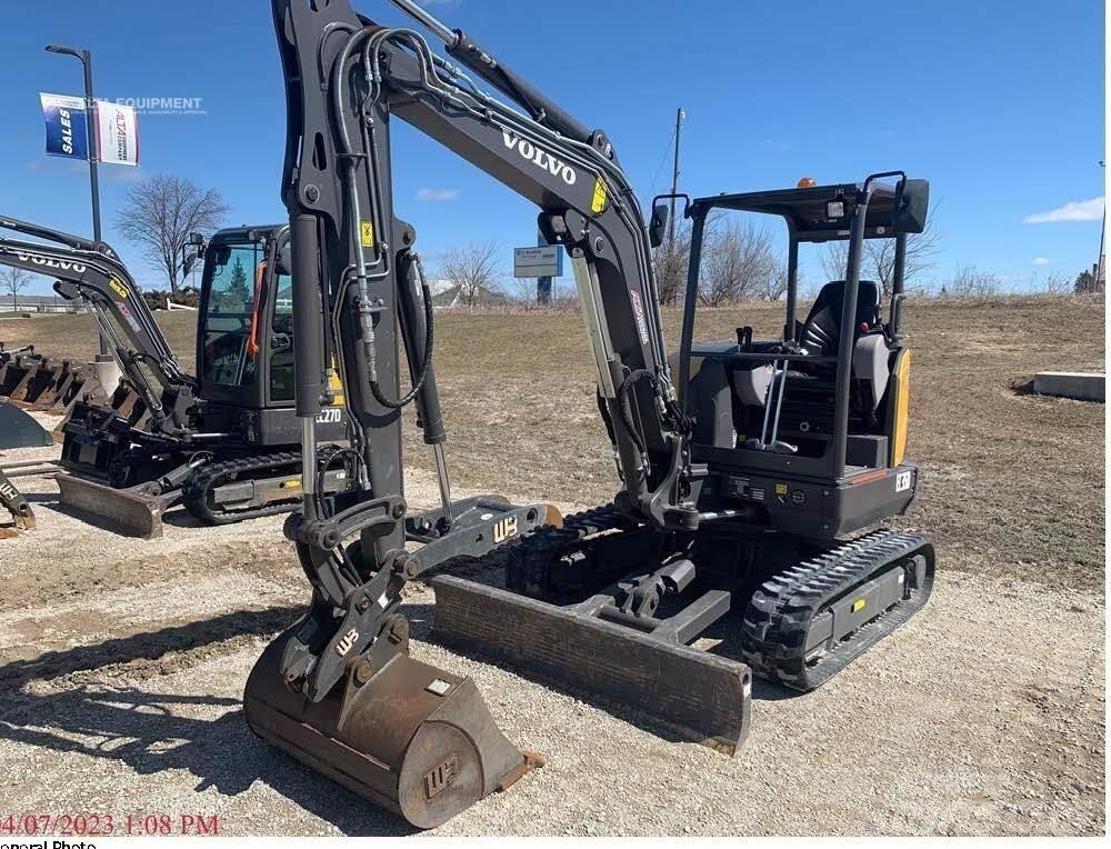 Volvo EC35D Mini bagri <7t