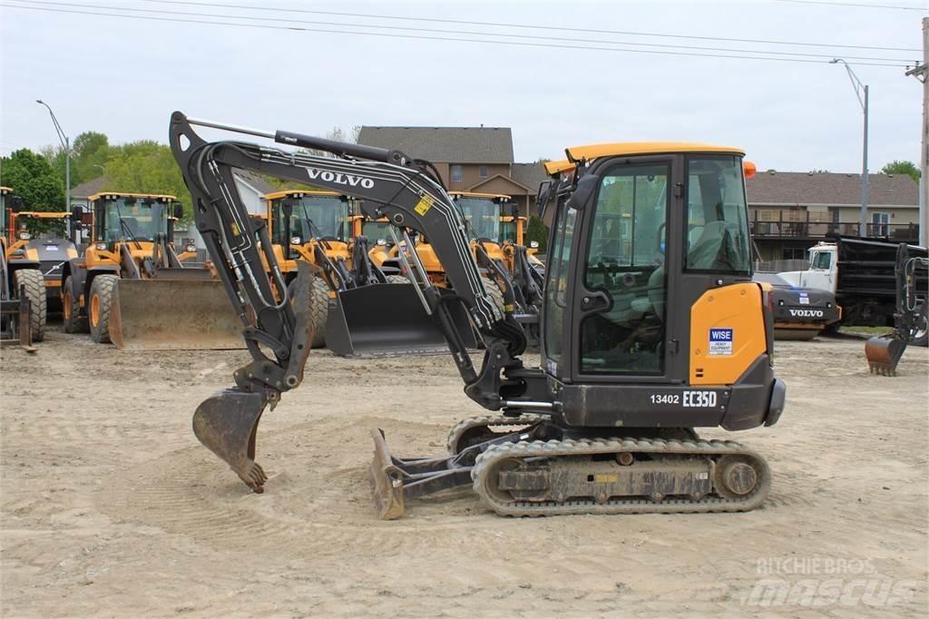 Volvo EC35D Mini bagri <7t